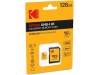 KODAK mSD 128GB UHS-I U1/V10/C10 Y/R/B Card+Adapter